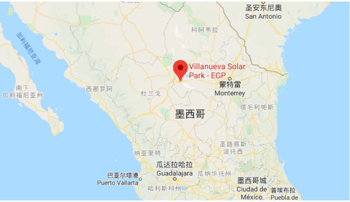 維拉紐瓦(Villanueva)太陽(yáng)能電站 維拉紐瓦(Villanueva)太陽(yáng)能電站