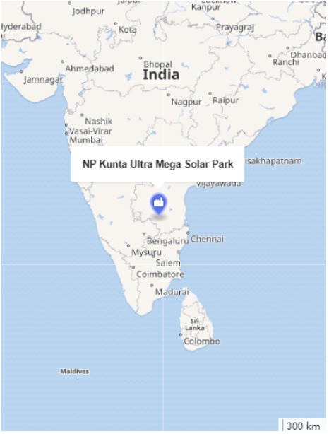 安納塔普爾(Ananthapuram)太陽(yáng)能電站 安納塔普爾(Ananthapuram)太陽(yáng)能電站